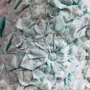 Urban Outfitters dreamy mint cotton shower curtain